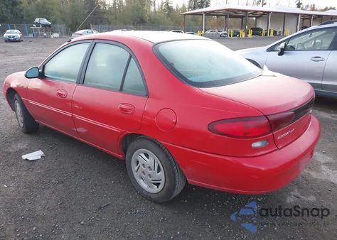 1997 Ford Escort Lx z USA, uszkodzony, nr VIN 1FALP13P2VW312130